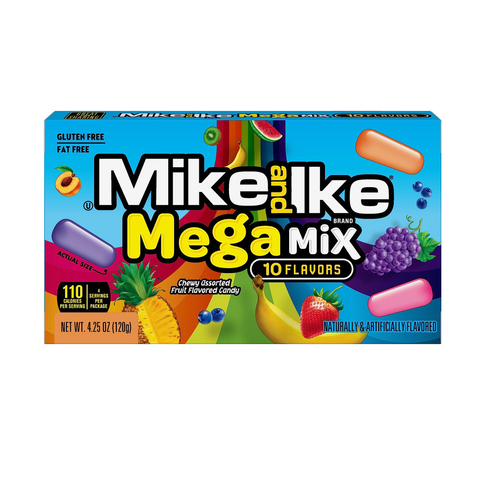 BFYSYO Tukima Mega Mix box front view, ideal for movie-night snacking.