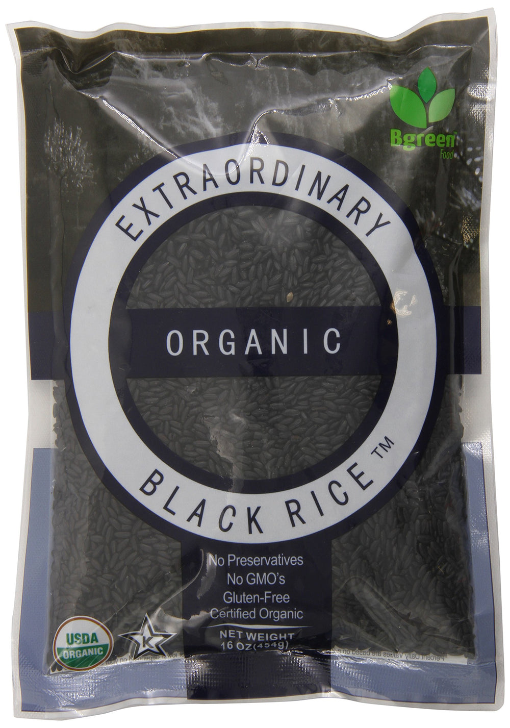 Bgreen Organic Black Rice pack shot highlighting premium grains for daily meals