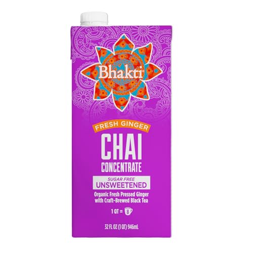 Bhakti Chai Tea Concentrate masala spice scene ready for beverages