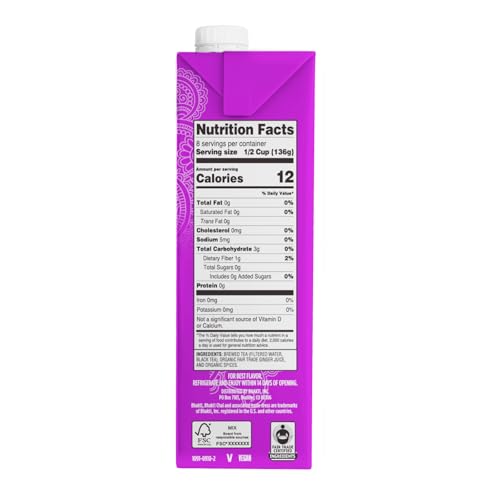 Bhakti Chai Tea Concentrate ginger-forward pour highlights flavor for hot chai