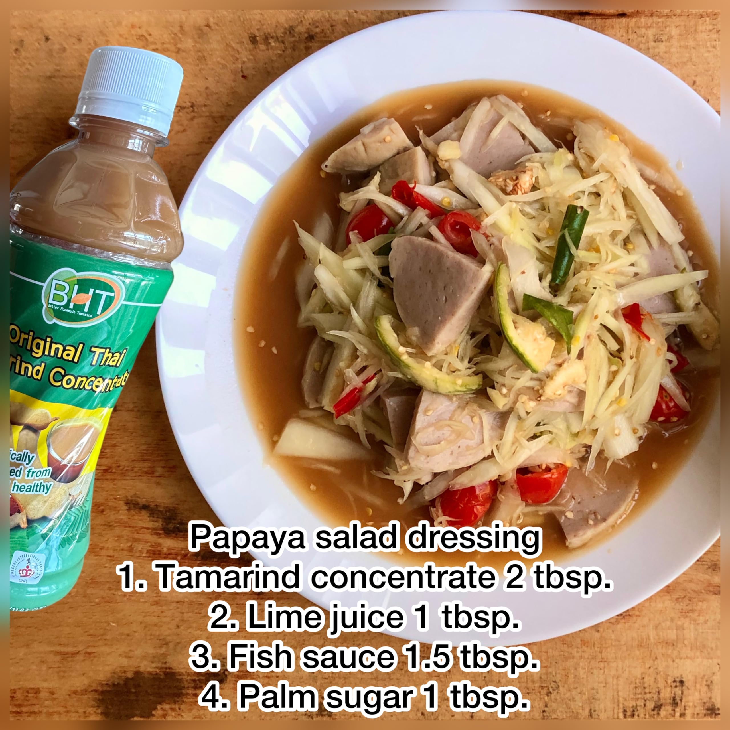 BHT tamarind concentrate pineapple fried rice pairing adds tang