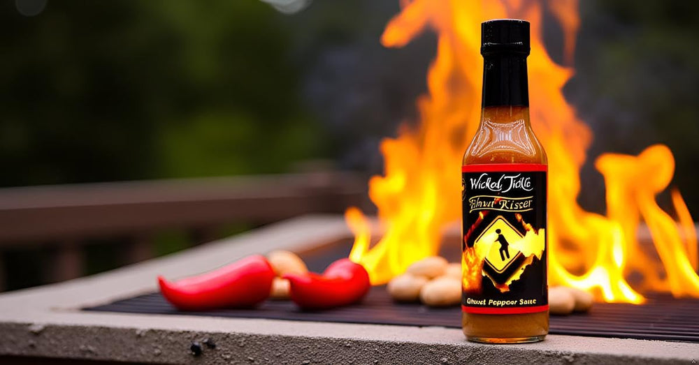 Bhut Kisser Ghost Pepper dinner table scene signals heat-conscious meals