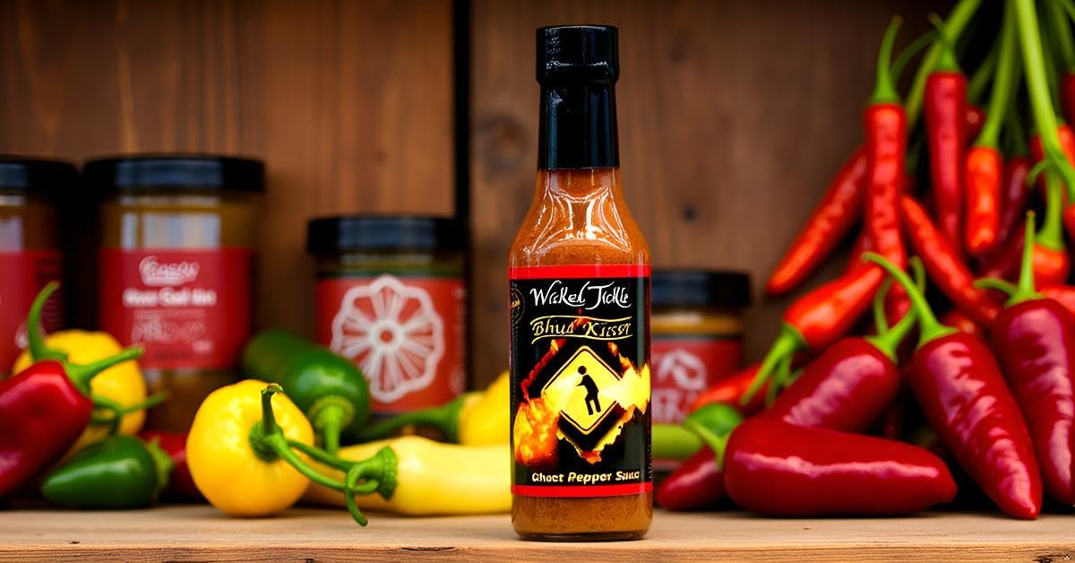 Bhut Kisser Ghost Pepper tacos with sauce for smoky, enduring burn