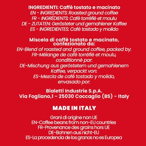 Bialetti Classico cups-serve-ready-to-enjoy a balanced morning coffee.