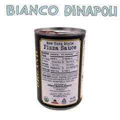 Bianco DiNapoli organic tomato sauce highlights organic ingredients for wholesome toppings.