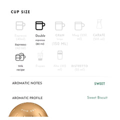 Bianco Doppio sealed package keeps pods intact for fresher flavor