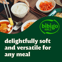 Non-GMO Project verified Bibigo rice suitable for versatile meals.