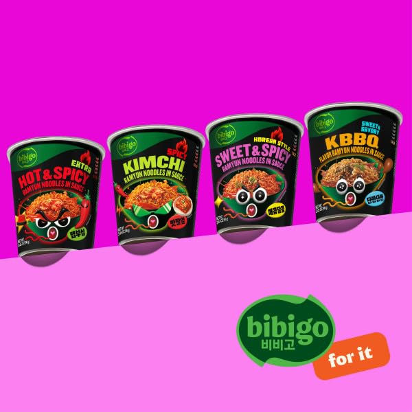 Bibigo Ramyun spice and noodles ready to heat