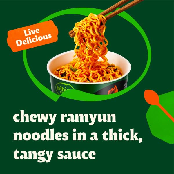 Bibigo Ramyun steaming bowl ready to serve after quick prep.