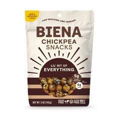 BIENA Lil Bit Evrythin ingredients label hints at quality