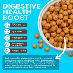 BIENA Chickpea Snacks used as a salad topper to add texture and protein