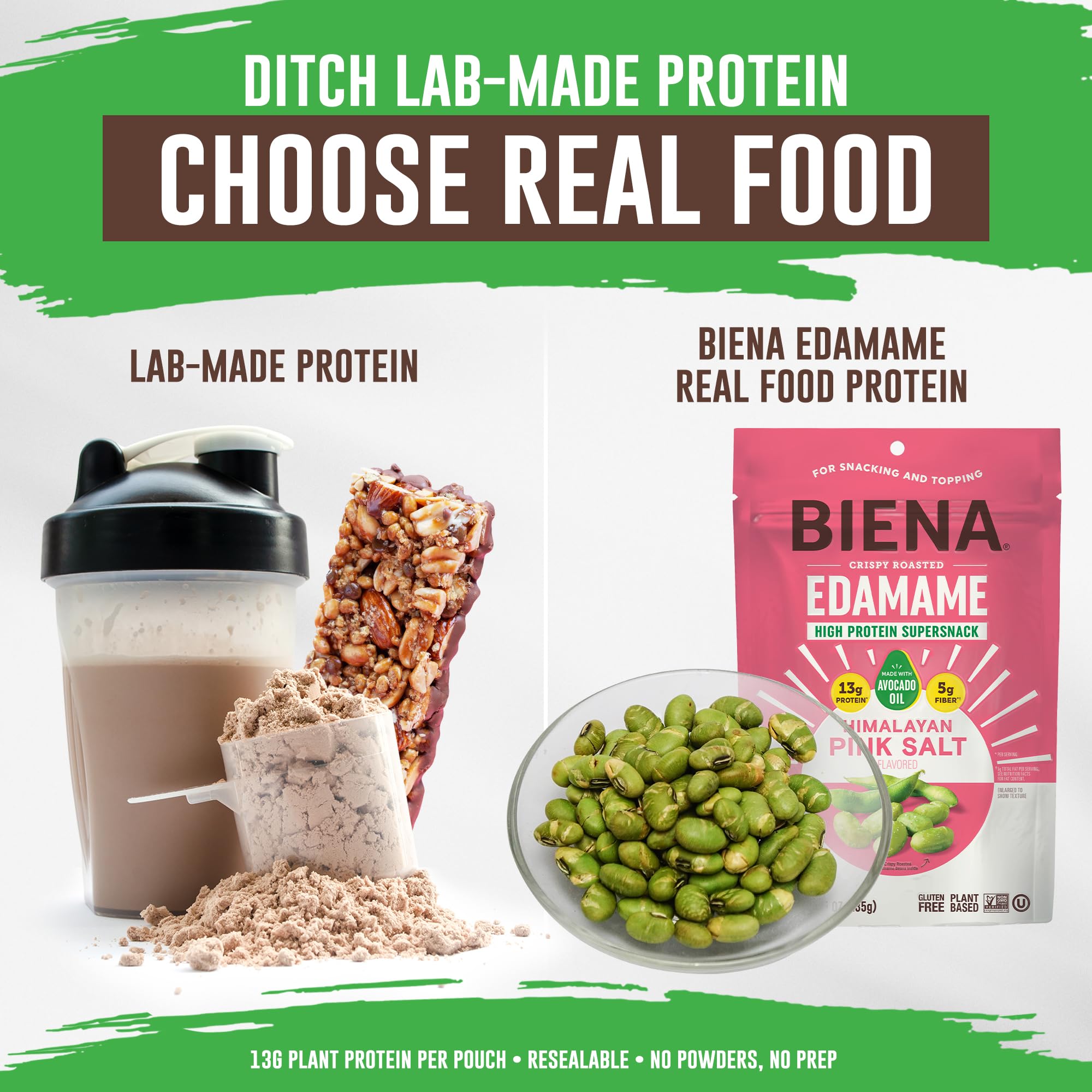 BIENA avocado oil ingredient focus signals healthier oil base.