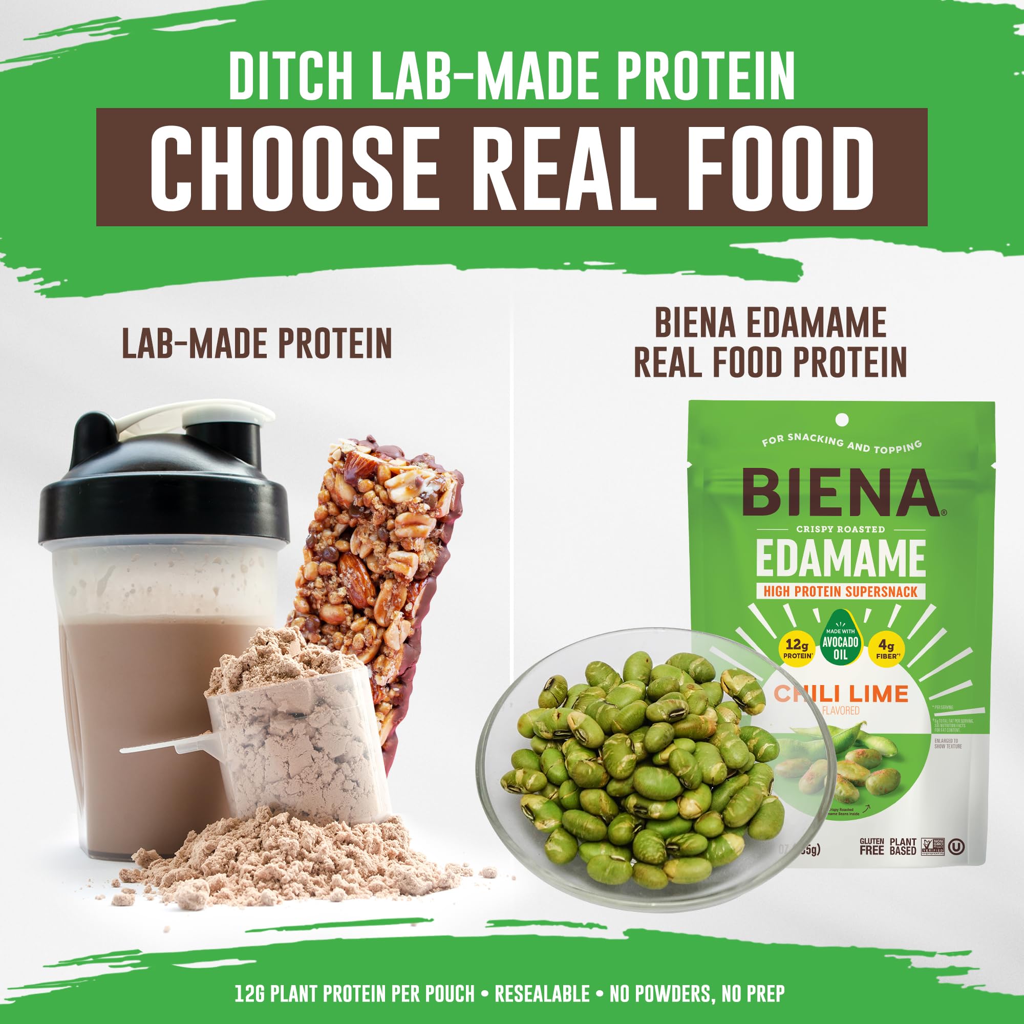 BIENA on-the-go snack pack for work travel and busy days.