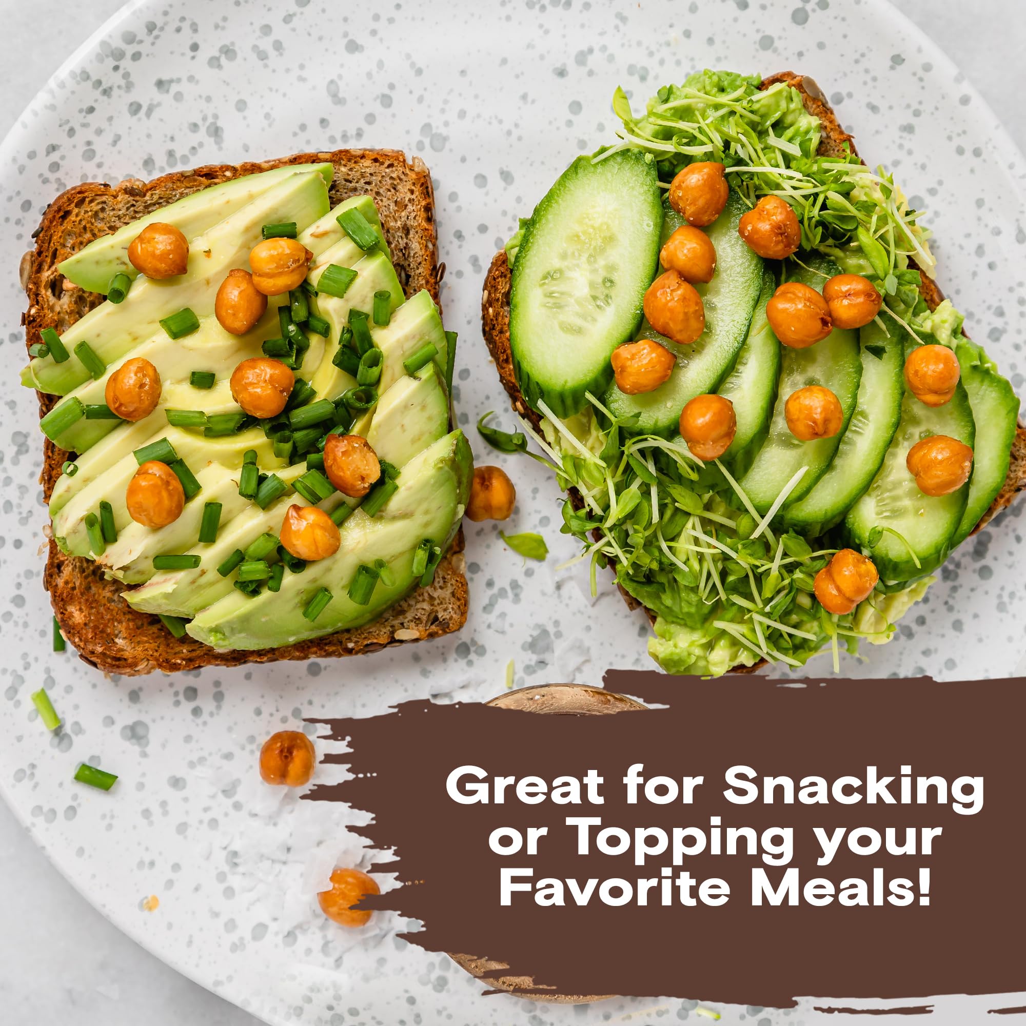 BIENA 4-pack 5-ounce bags, convenient for sharing.
