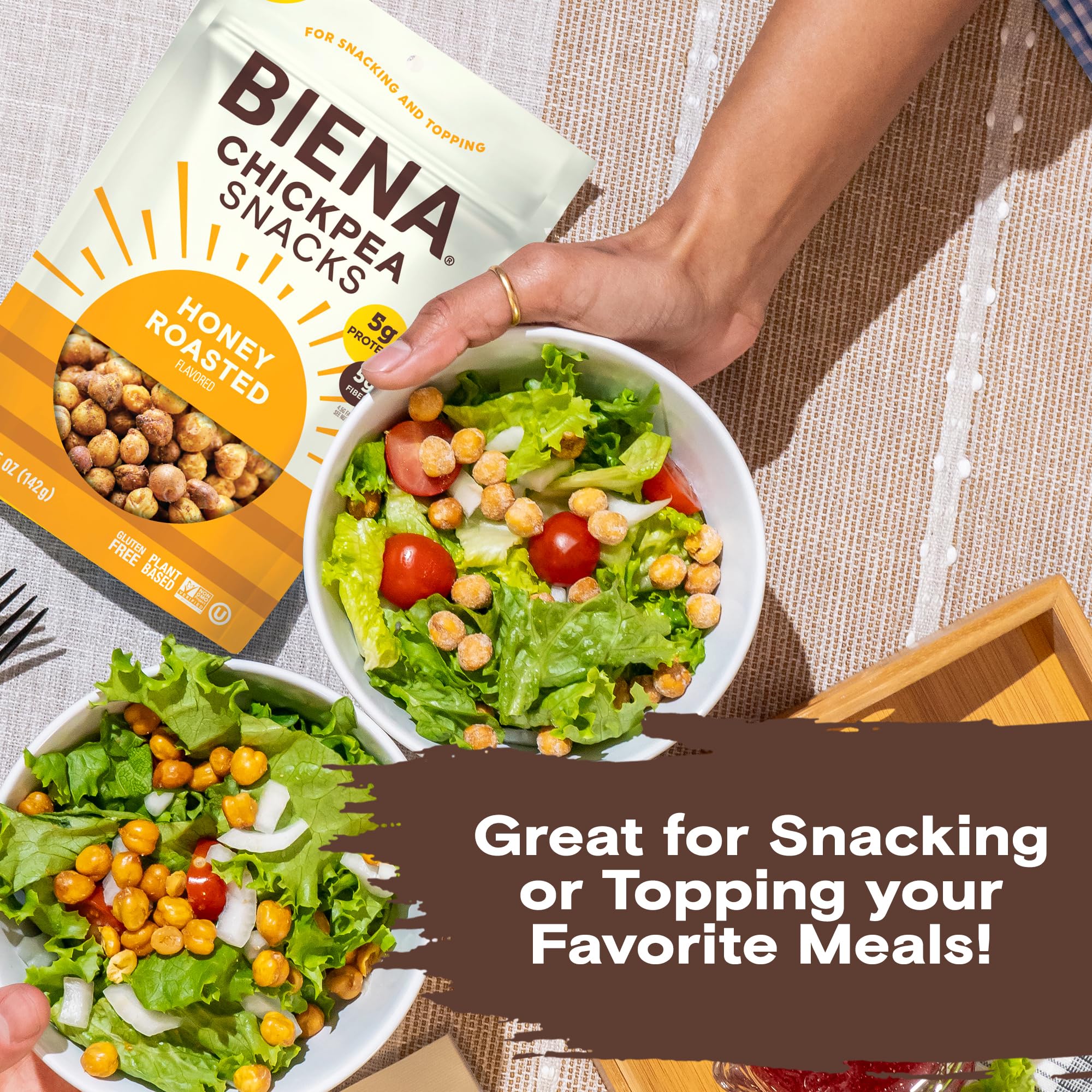 BIENA Made in the USA label highlights quality and care.