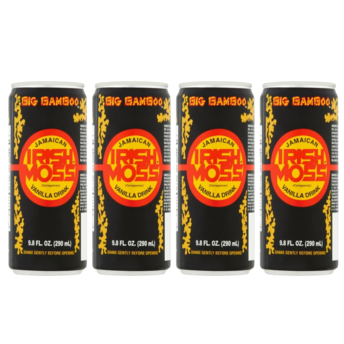 Big Bamboo Jamaican Irish Moss Vanilla Drink bottle with creamy sea moss flavor