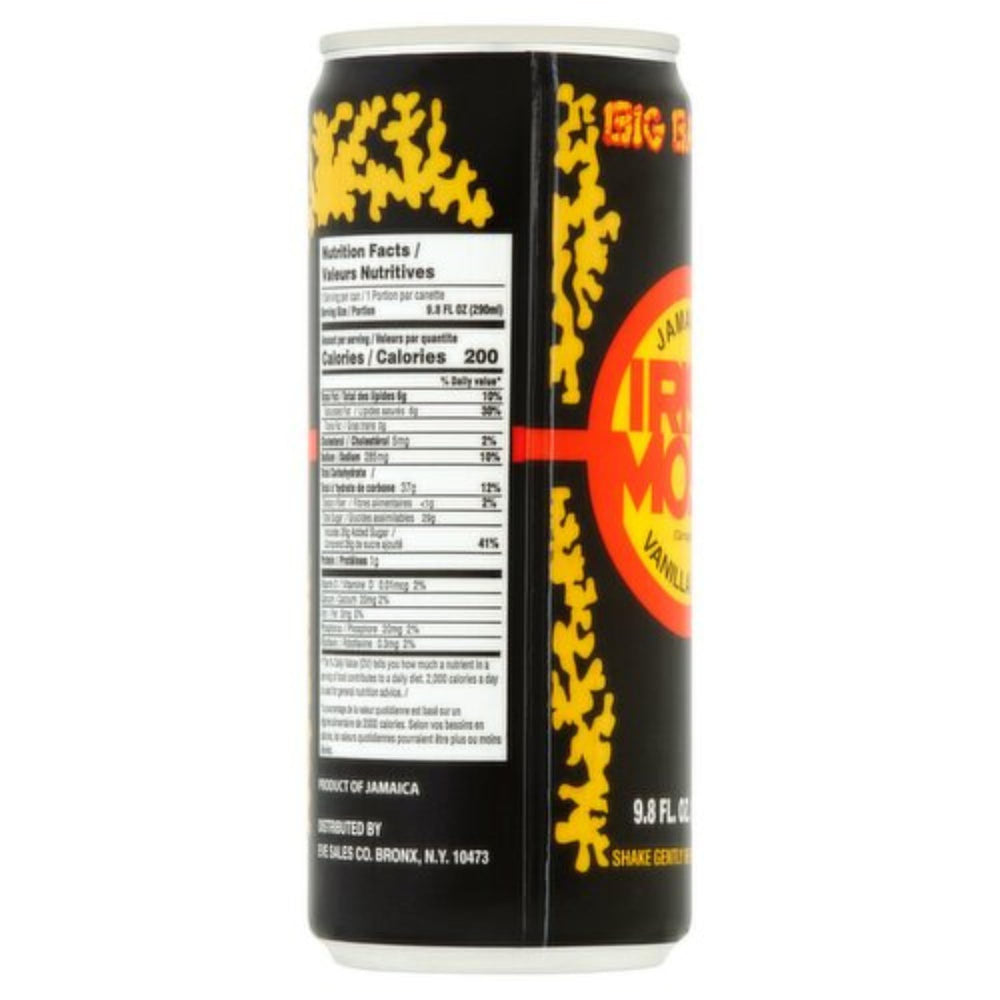 Big Bamboo Jamaican Irish Moss Vanilla Drink 4-pack on display
