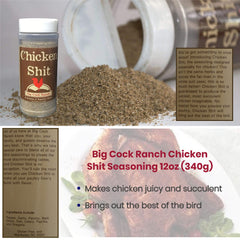 Big Cock Ranch Good Shit Sweet N' Salty bottle adds balanced glaze.