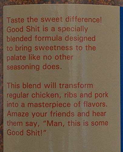 Big Cock Ranch Kitchen scene good shit seasoning bottle in use