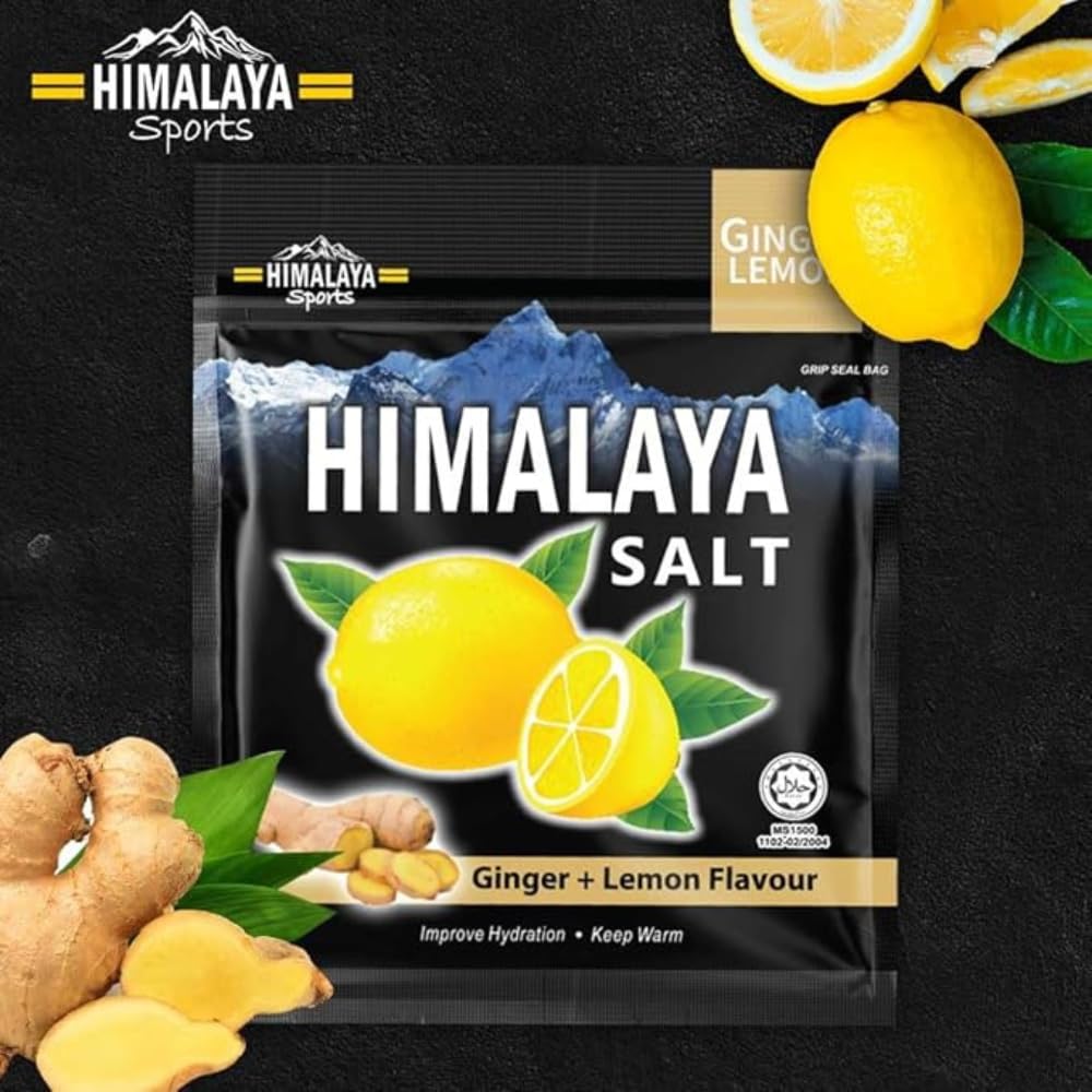 Big Foot Himalaya Salt Candy Ginger Lemon travel-friendly pack for quick moments.