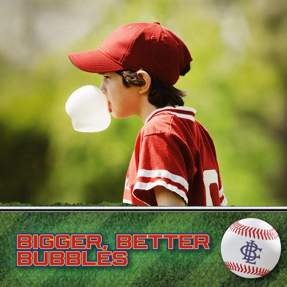 Big League Chew Cotton Candy USA-made label emphasizes quality.