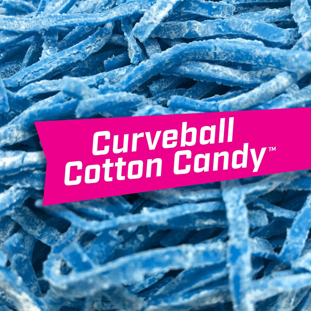 Big League Chew Curveball Cotton Candy Gum ideal for game-day moments and taste.