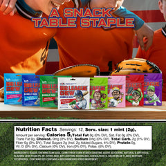 Big League Chew grape flavor packet, ideal for game-day snacking.