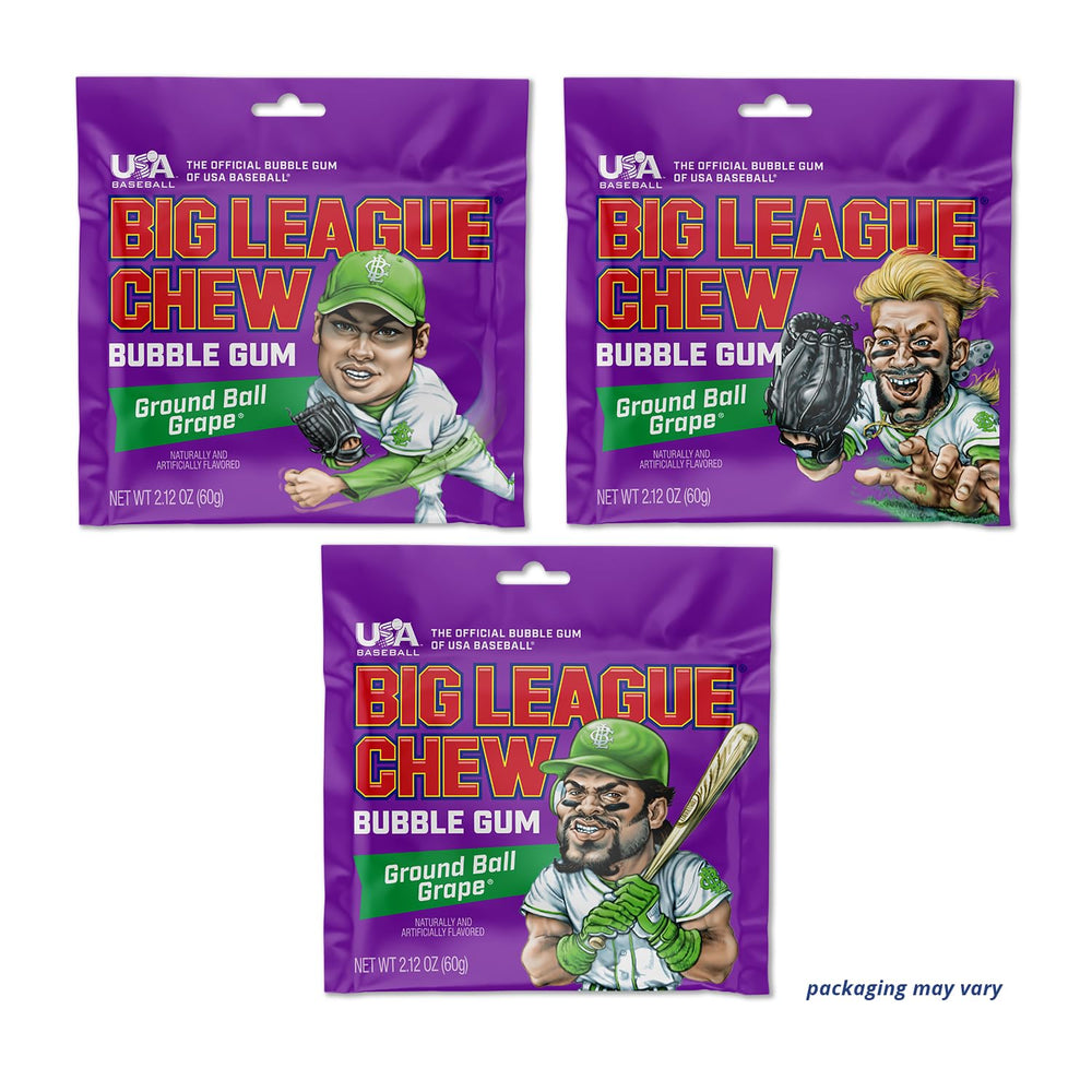 Grape flavor with slight acidity ideal for mid-inning snacking.