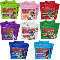 Big League Chew variety pack 24 with eight flavors for teams and events.