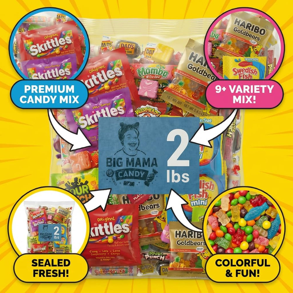 Big Mama Candy classroom rewards bulk for easy distribution.