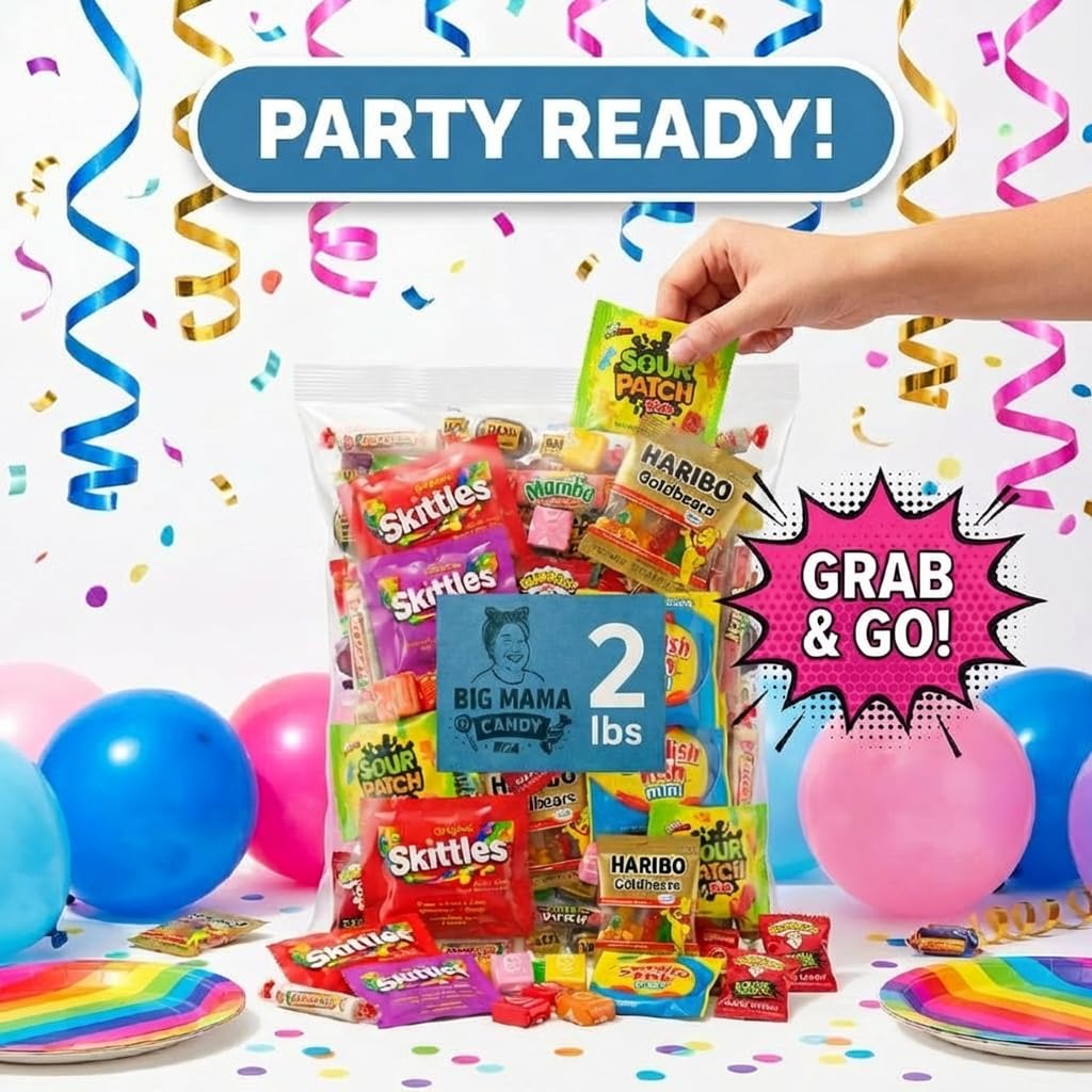 Big Mama Candy holiday candies for stockings and gift bags.