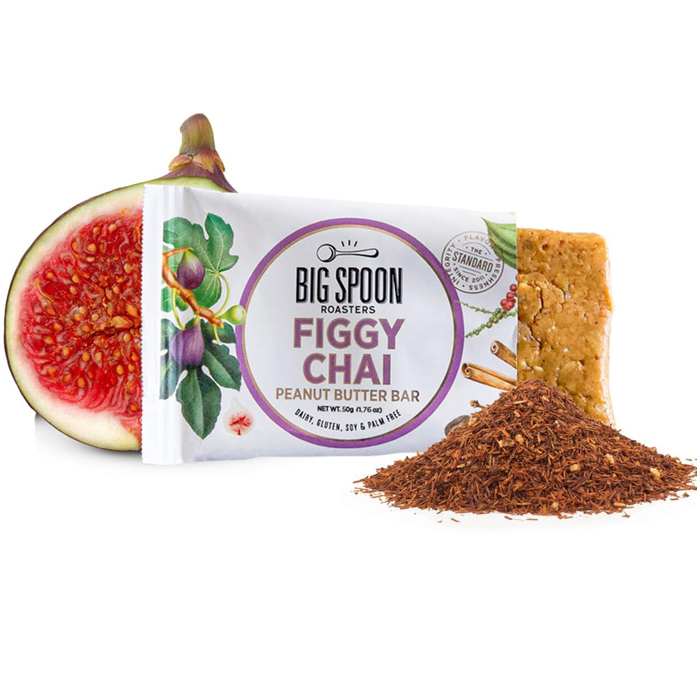 Big Spoon Roasters Figgy Chai bite, warm spice and fig sweetness