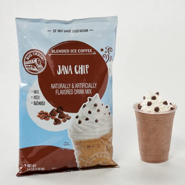 Arabica coffee blend and creamy base in Big Train frappe mix