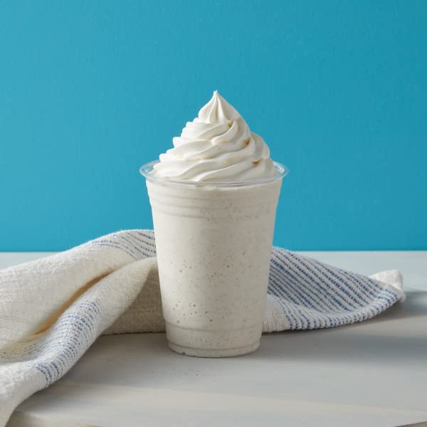 Big Train Vanilla Bean Blended Creme Frappe Mix vanilla bean flecks enhance aroma and flavor.