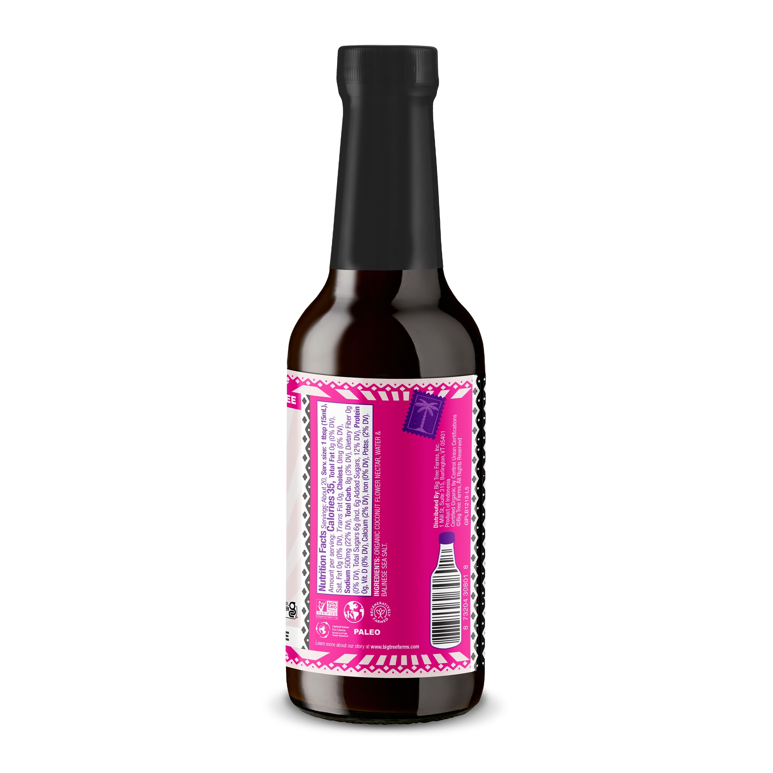 Big Tree Farms Coco Aminos versatile marinade and glaze for proteins.