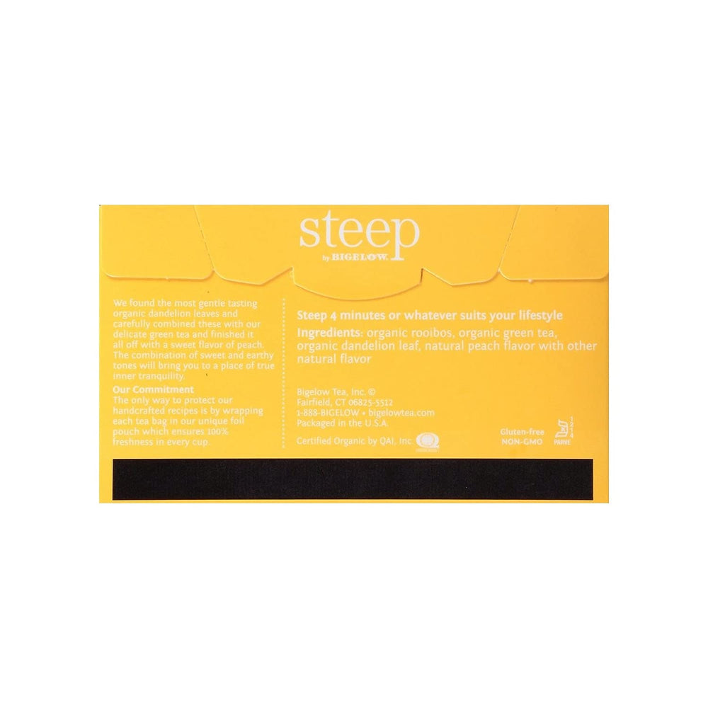 Calm daily ritual with Bigelow 17715 Steep Tea.