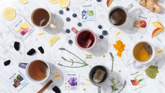 Bigelow Benefits Lemon & Echinacea tea bags with bright citrus and botanical warmth