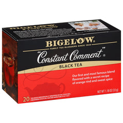 Bigelow Constant Comment tea bags in the original blend for a comforting morning cup.