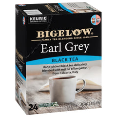 Bigelow Earl Grey K-Cups pack ready for quick brewing