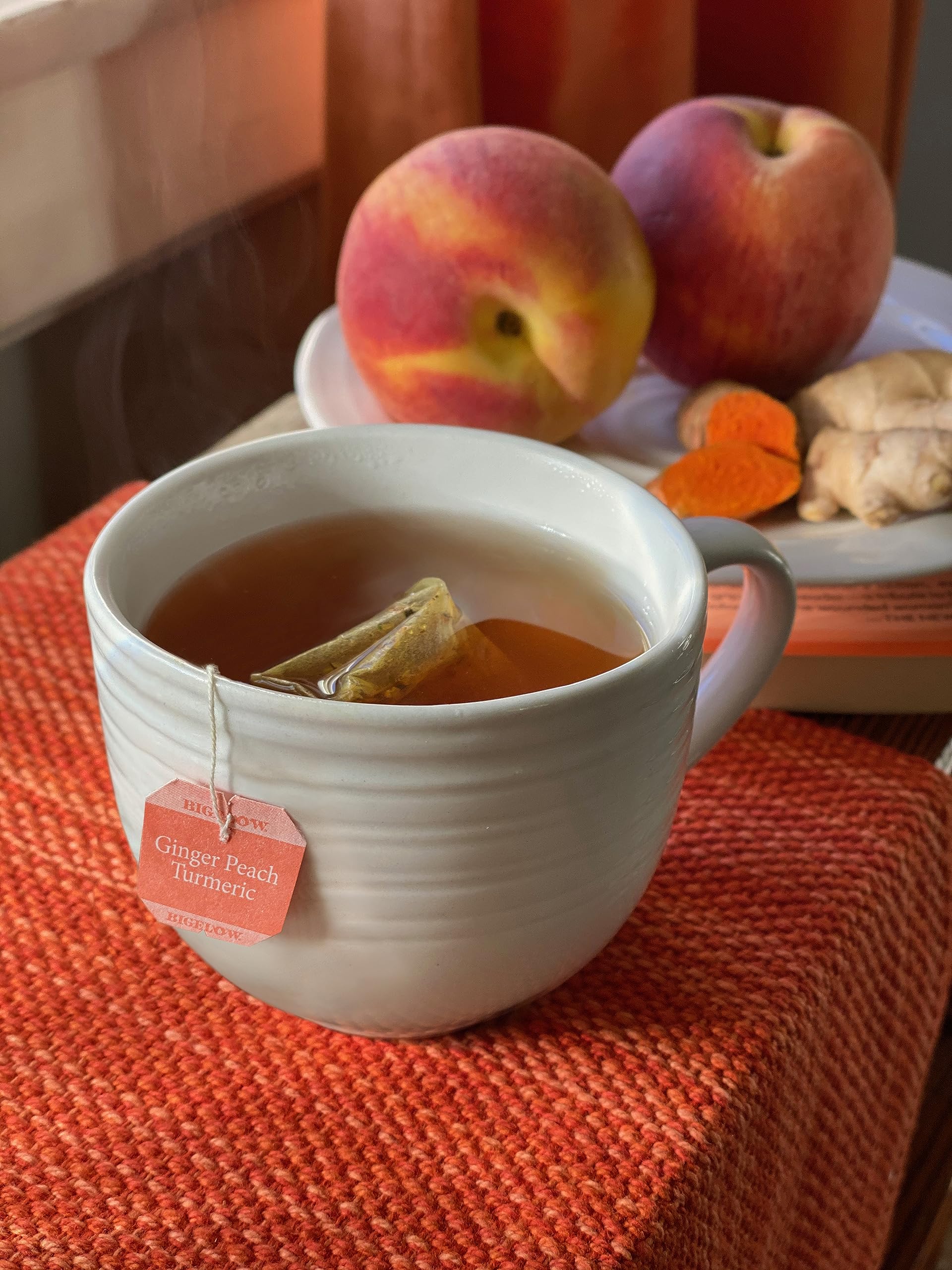 Tea bags inside foil-wrapped packs preserve peak flavor for anytime tea