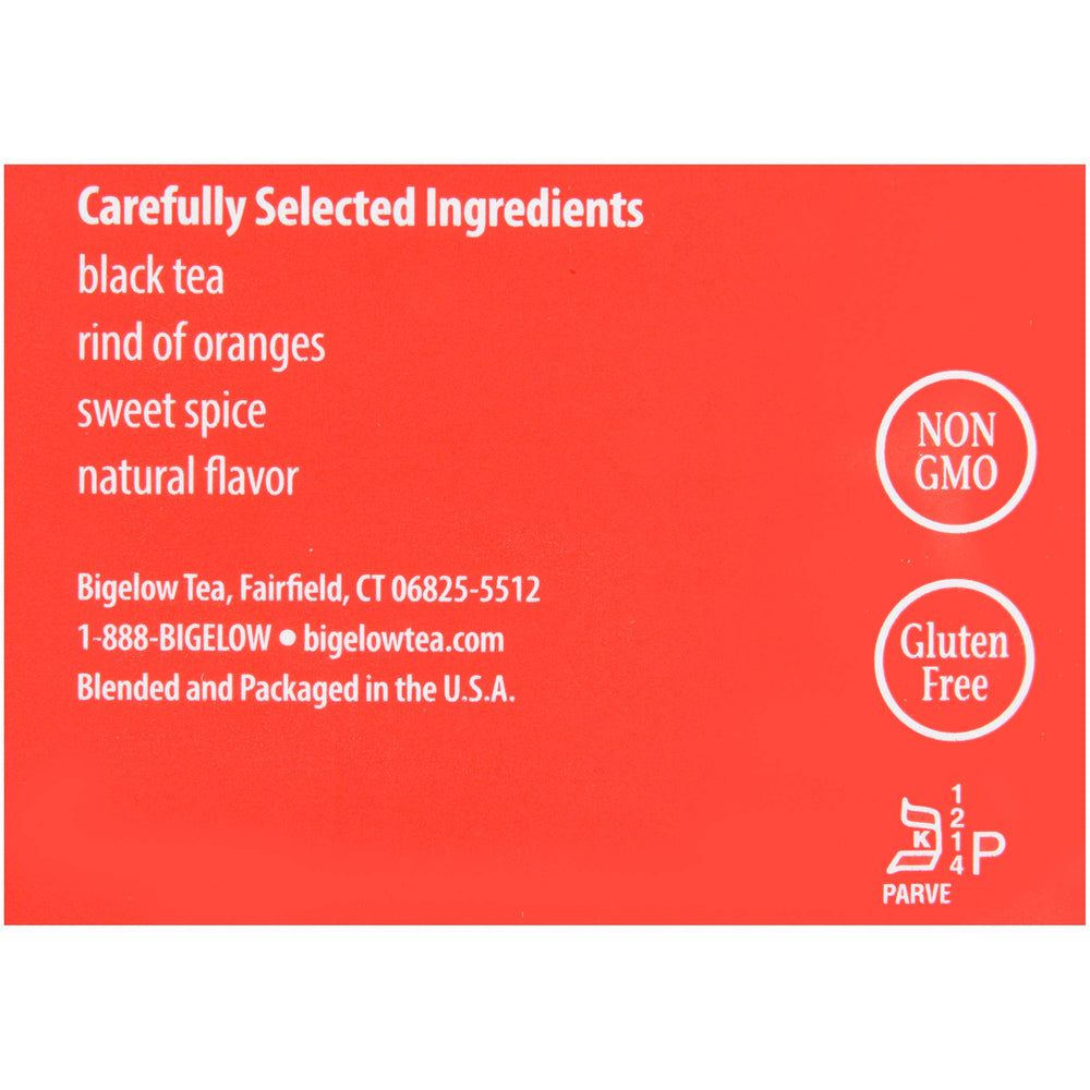 Made in USA Bigelow Constant Comment blend for quality tea.