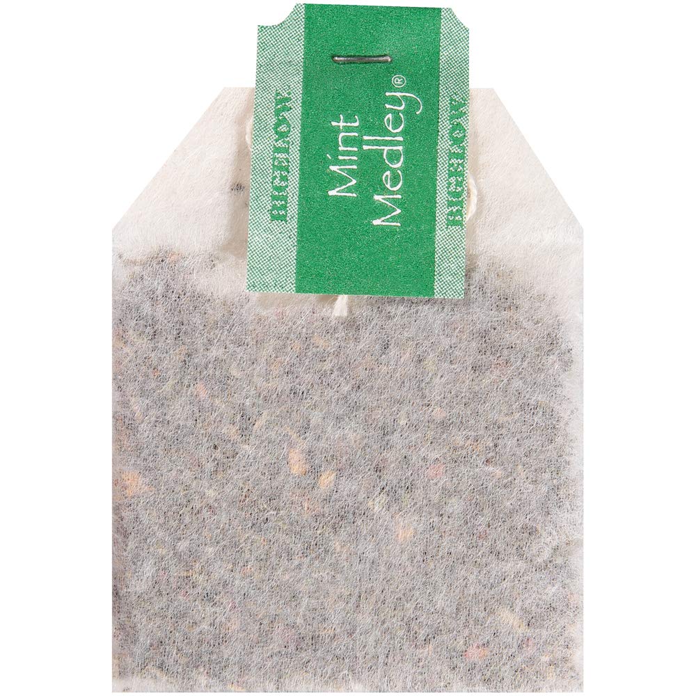 Hot or iced Mint Medley offers a refreshing herbal tea moment.