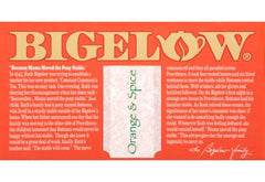 Bigelow Orange and Spice Tea cup-steeping, inviting aroma and relaxing moment.