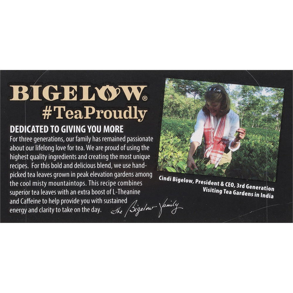 Bigelow Peak Energy foil-wrapped packs preserve freshness.