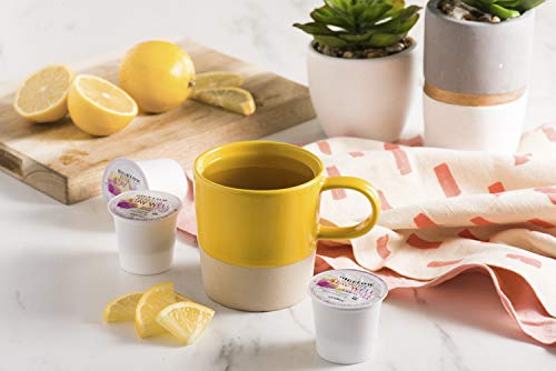 Stay Well blend lemon-rosehips on packaging for calm, refreshing moments