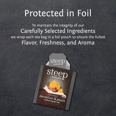 Bigelow Rooibos and Green Tea cup scene showing balanced aroma for afternoon relaxation.