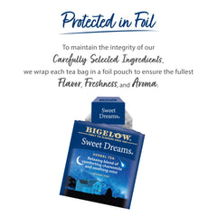 Bigelow tea bags individually wrapped for freshness on the go