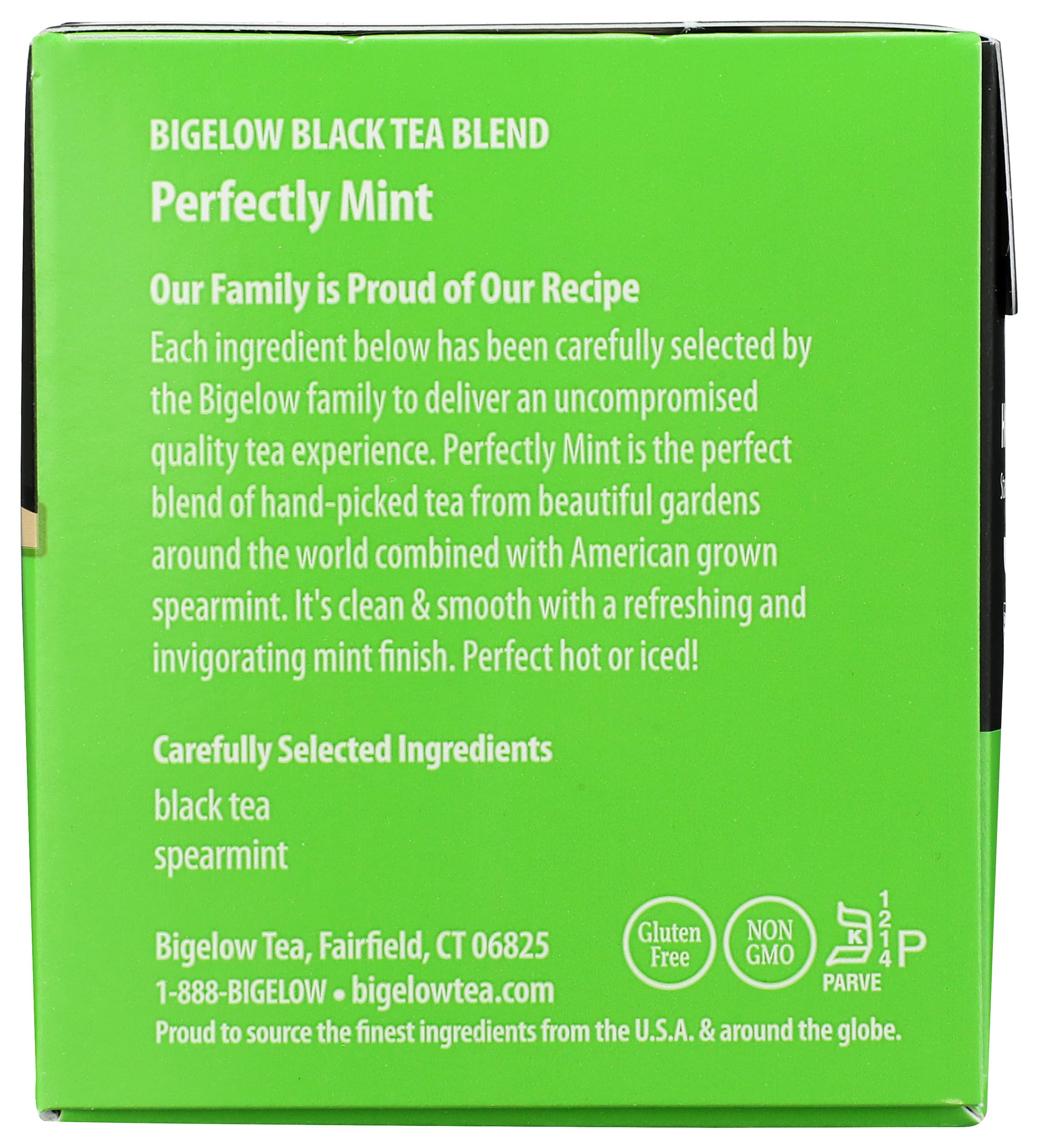 Colorful Bigelow packaging view inviting a comforting ritual