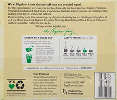 Bigelow foil-wrapped tea bags preserve aroma on the go.
