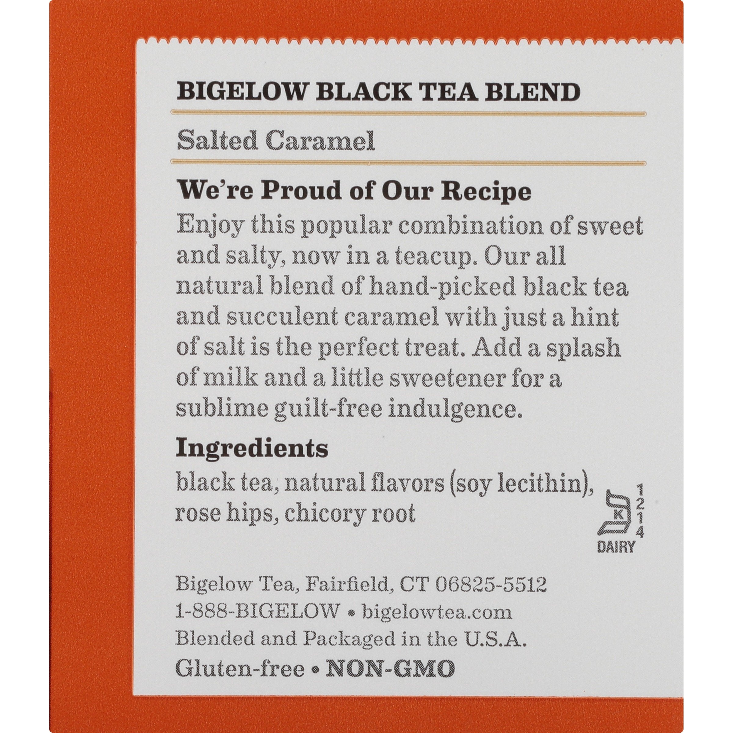 Bigelow Salted Caramel pack of 3, ideal for sharing.